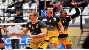 ÁÅÊ - ÐÁÍÁ×ÁÉÊÇ (VOLLEYLEAGUE 2013-2014)