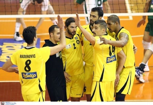 ÁÅÊ - ÐÁÍÁÈÇÍÁÉÊÏÓ (VOLLEYLEAGUE 2014-2015)