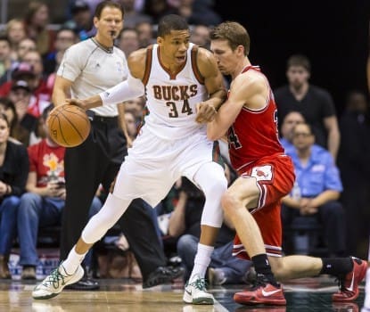 NBA: Chicago Bulls at Milwaukee Bucks
