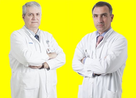 Γεώργιος Τσάκωνας (αριστερά), Αριστοτέλης Πάνος (δεξιά)